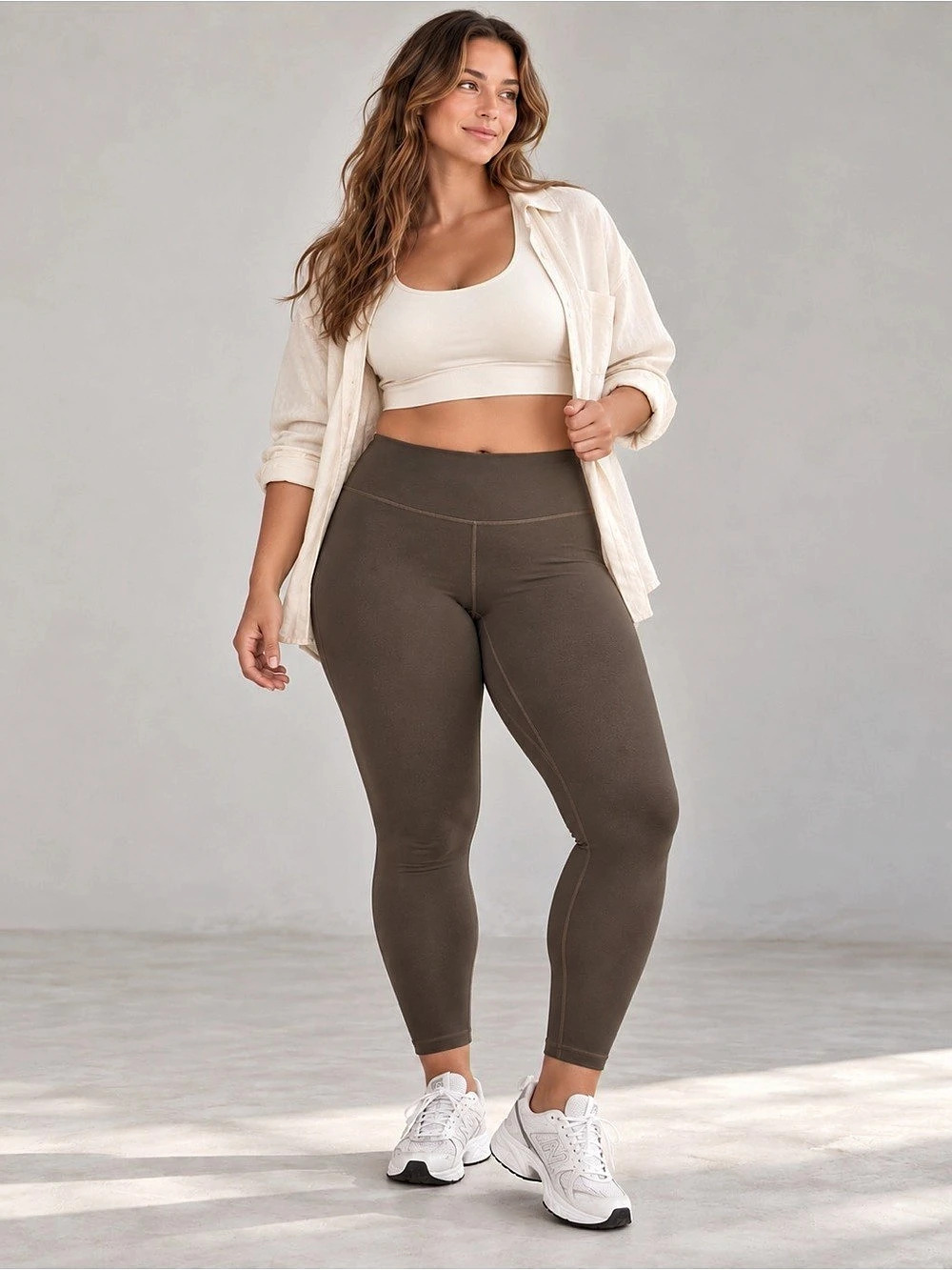 lululemon Brown High-Rise Leggings Size 18 | 27” Inseam